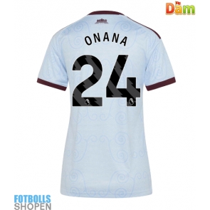 Billiga Aston Villa Amadou Onana #24 Tredjeställ Dam 2026-27 Kortärmad